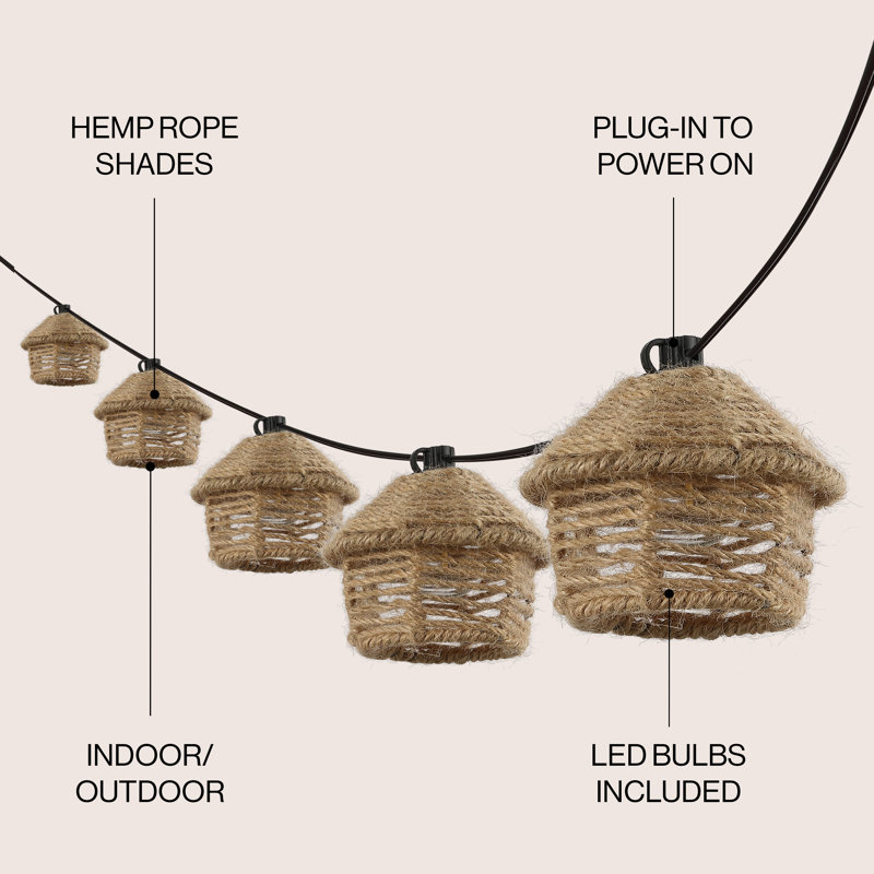 Outdoor tiki string lights sale